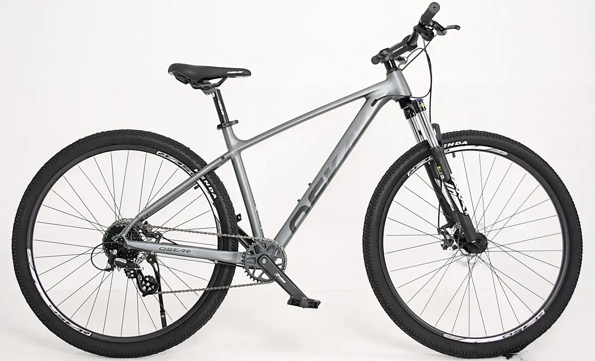 Велосипед Oskar SHADOW 2.0 29", розмір M, рама 18, рік 2026, сірий матовий 
